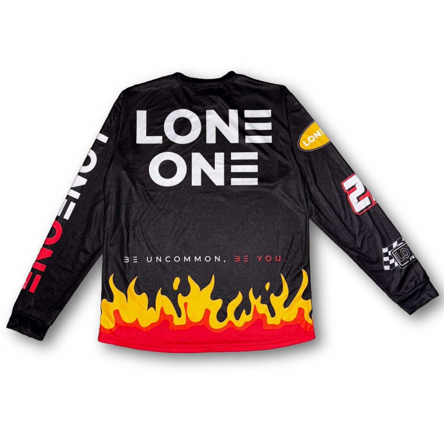 Race-Inspired Flame Jersey