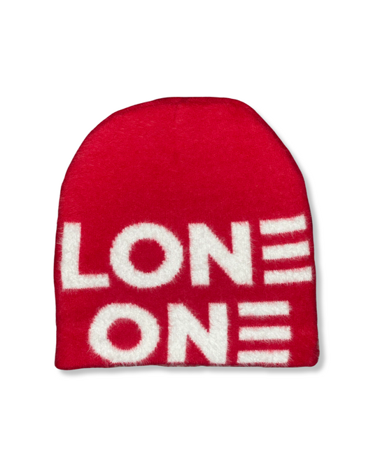 Mohair Beanie [Red]