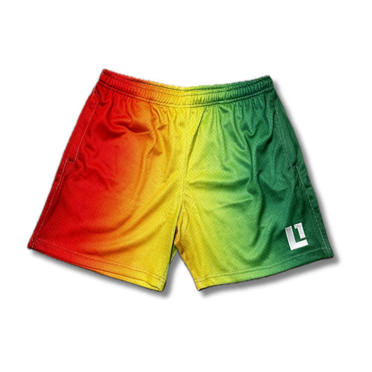 Mesh Shorts (Rasta)